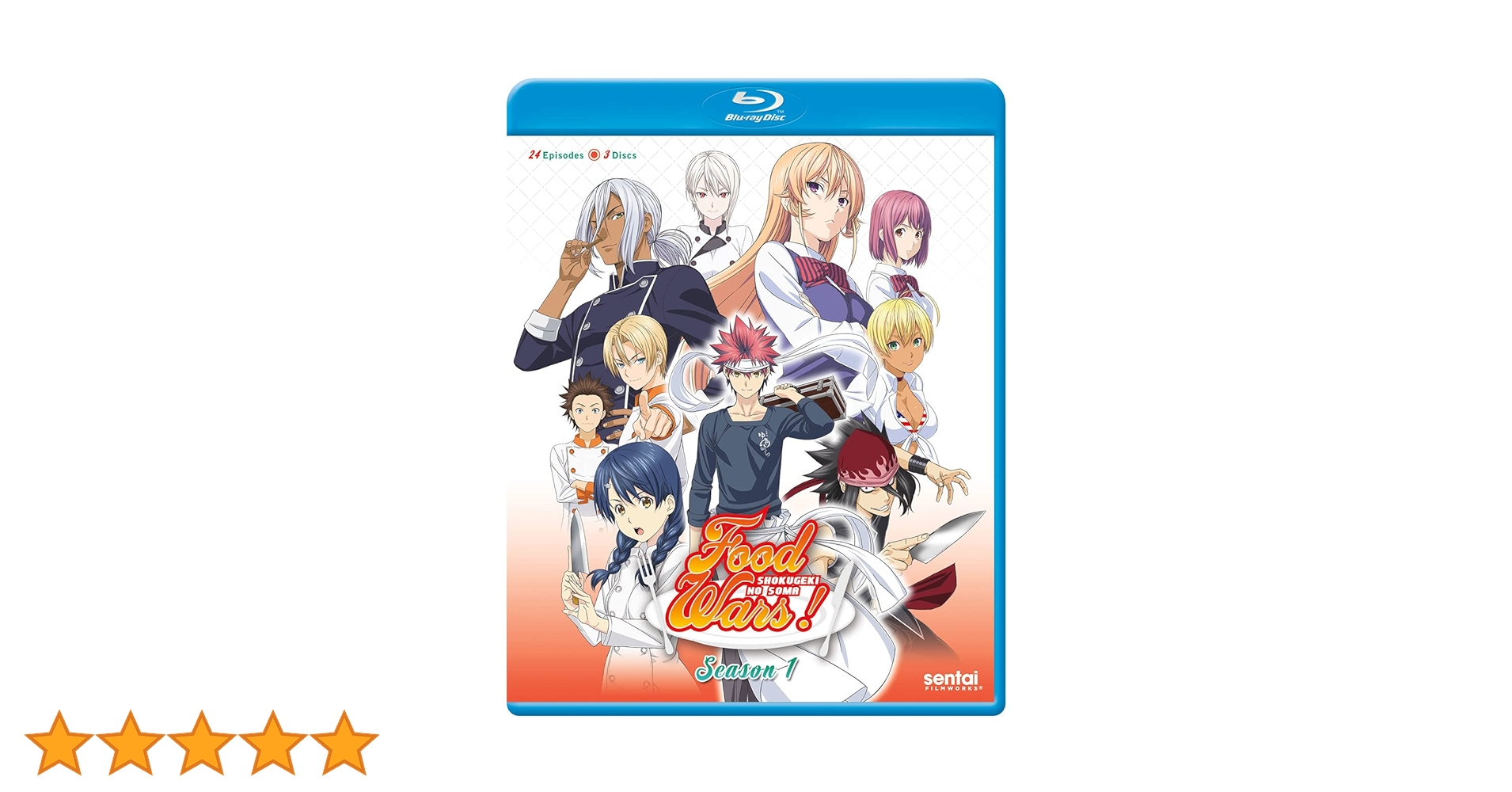 Amazon.co.jp: Food Wars/Blu-Ray (Import) : 食戟のソーマ, 第1